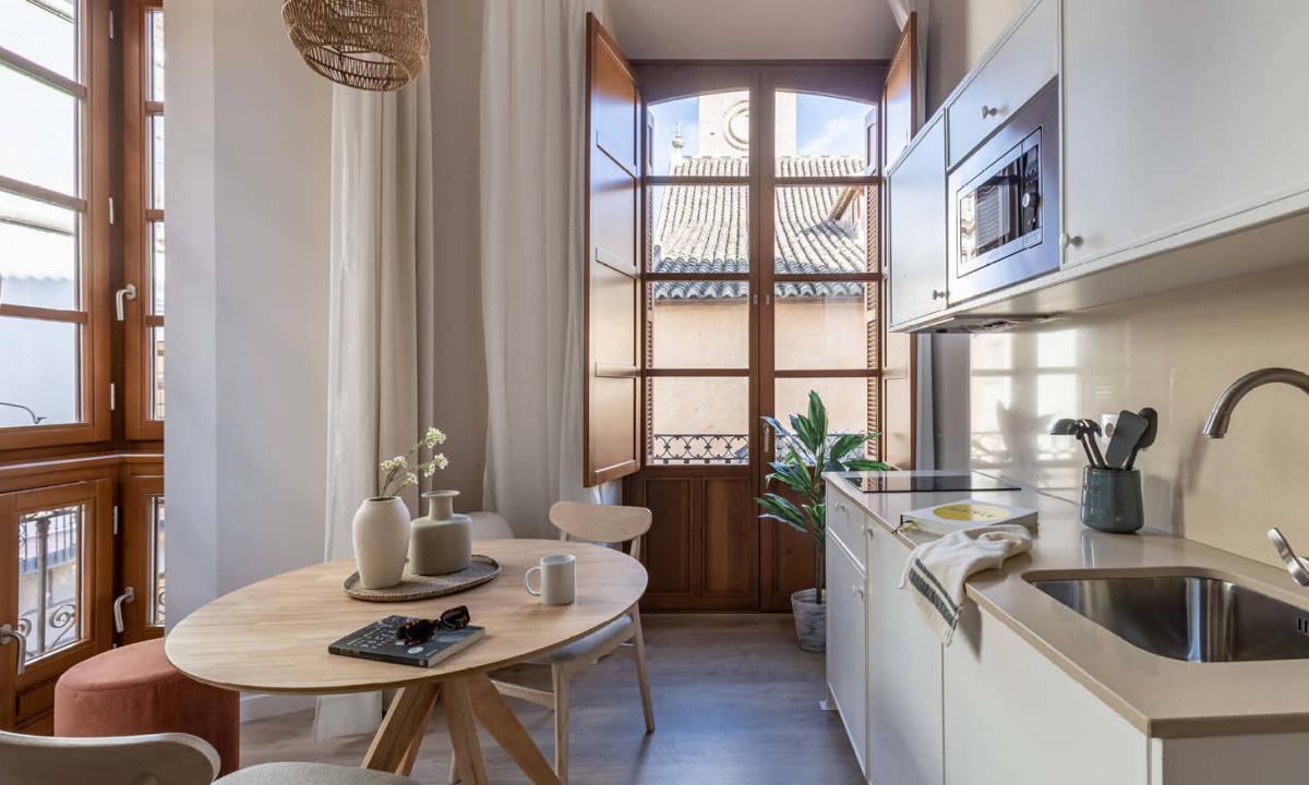 Apartamento con cocina y equipamiento coliving