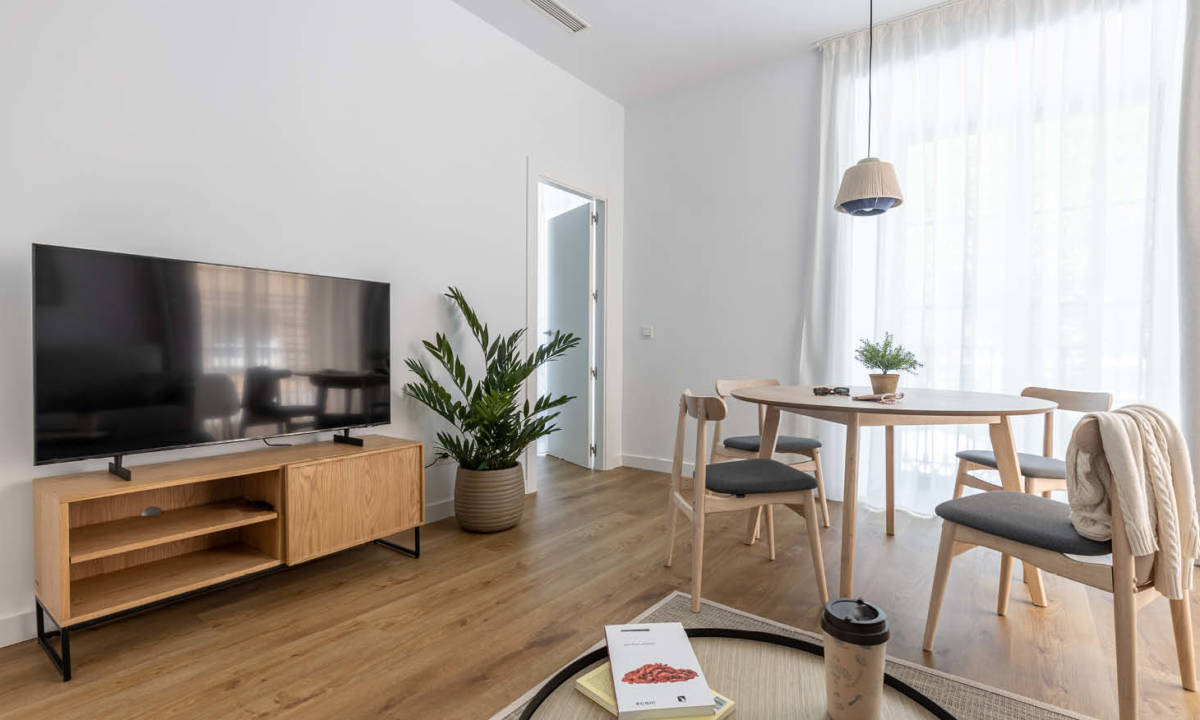 Apartamentos turísticos Líbere Ciudad Real_Living Salón