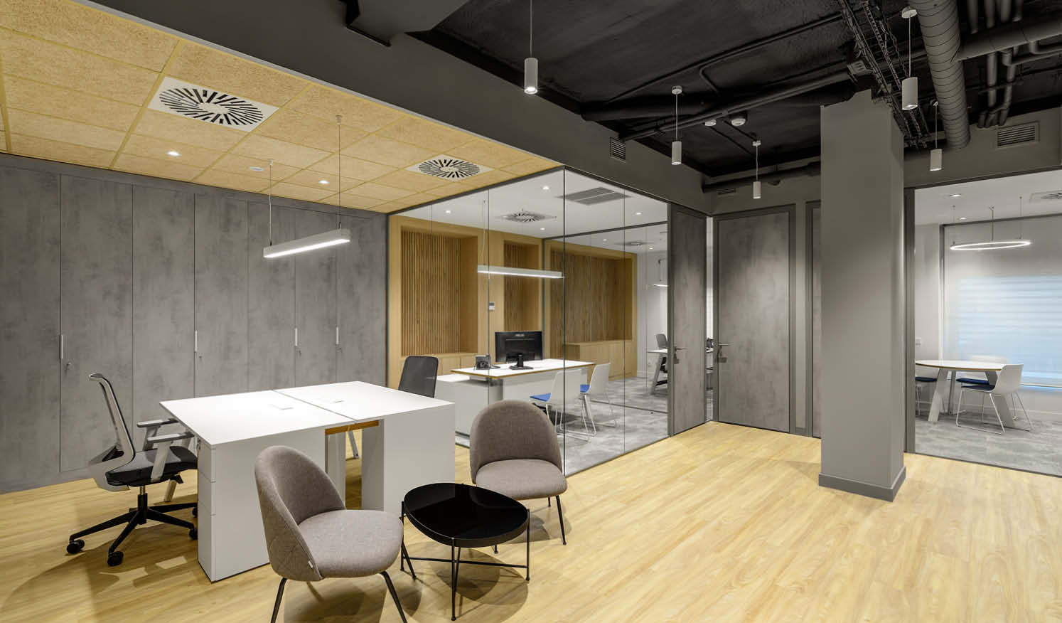 Proyecto Design&Build para renovación de oficinas en Madrid