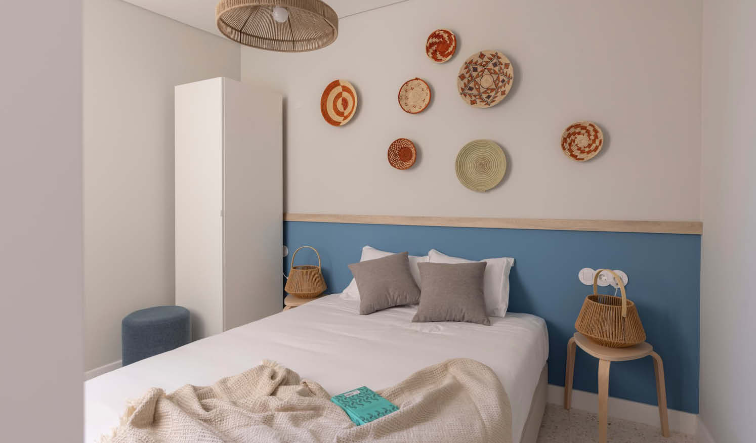 Apartamentos Líbere Lisboa_Dormitorio con mobiliario estándar