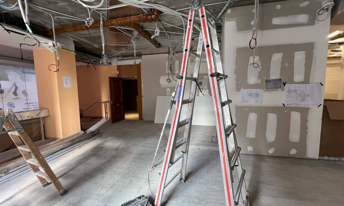 Proceso de obra y ejecución de proyecto de espacio sanitario en Galicia