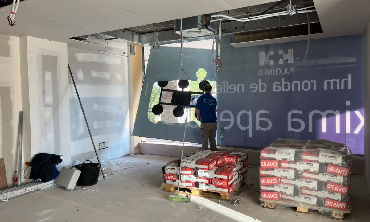 Proceso de obra y ejecución de proyecto de espacio sanitario en Galicia