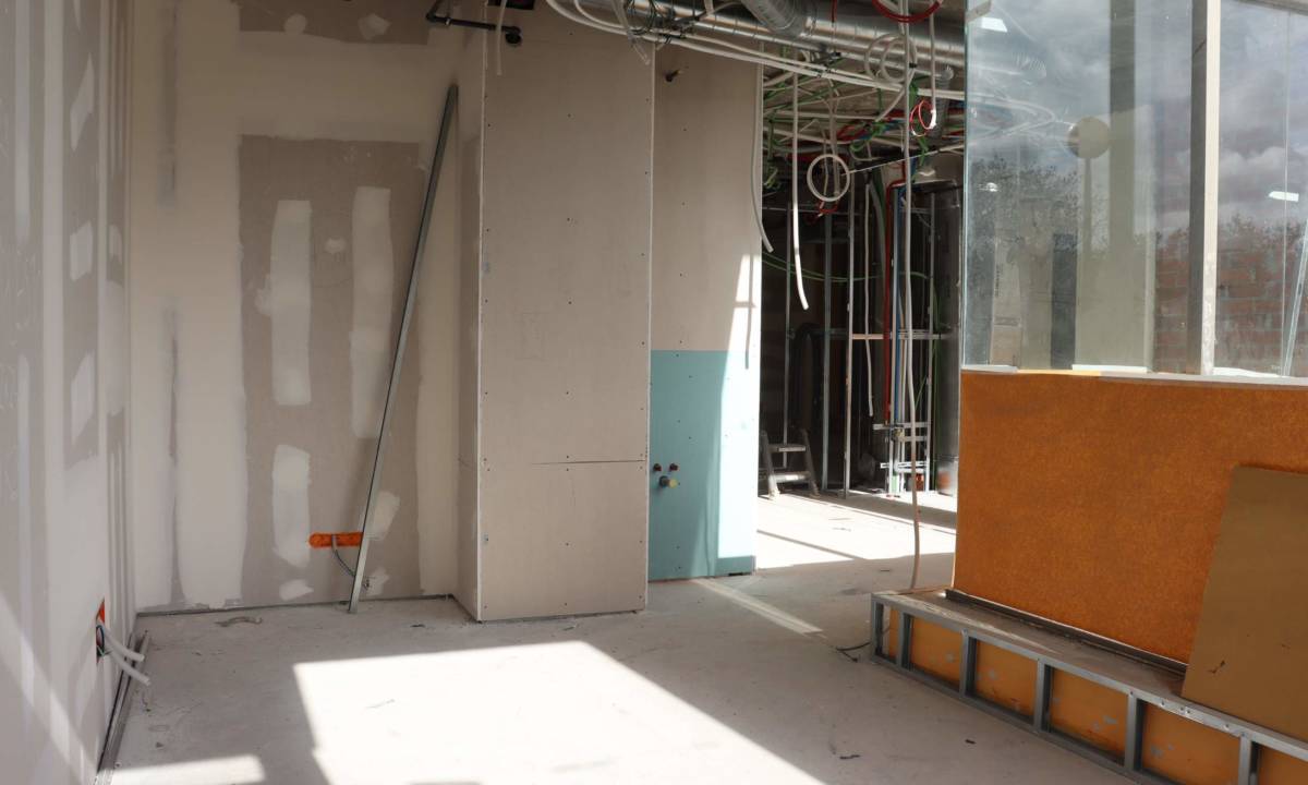 Proceso de obra y ejecución de proyecto de espacio sanitario en Galicia