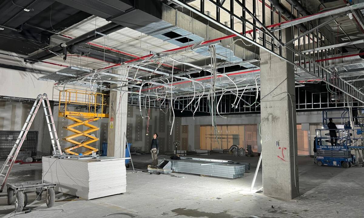 Proceso de obra_ Transformación de oficina mediante trabajos de construcción