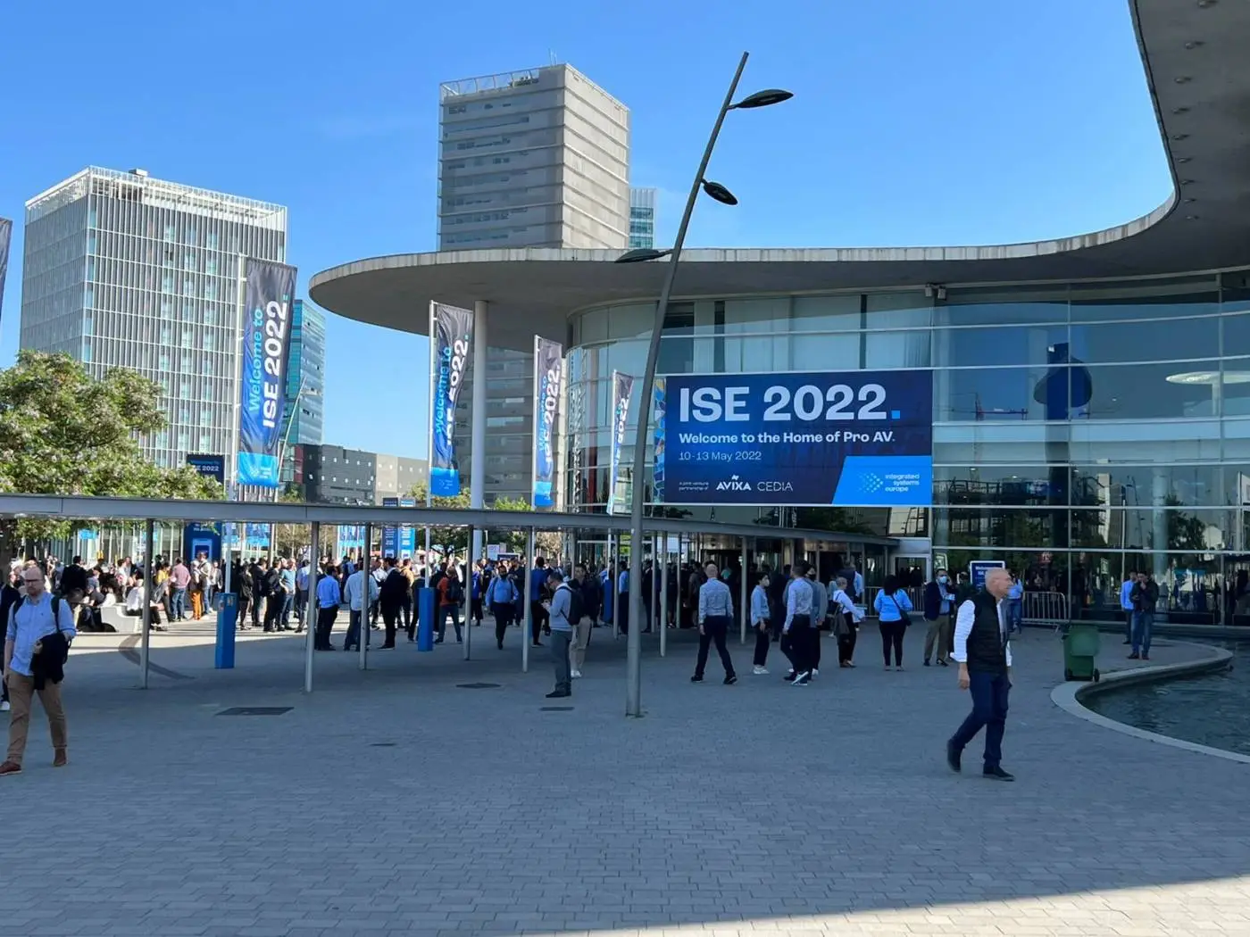 Insights_Header_Entrada ISE en Barcelona, feria para profesionales con las innovaciones AV más esperadas del 2022.
