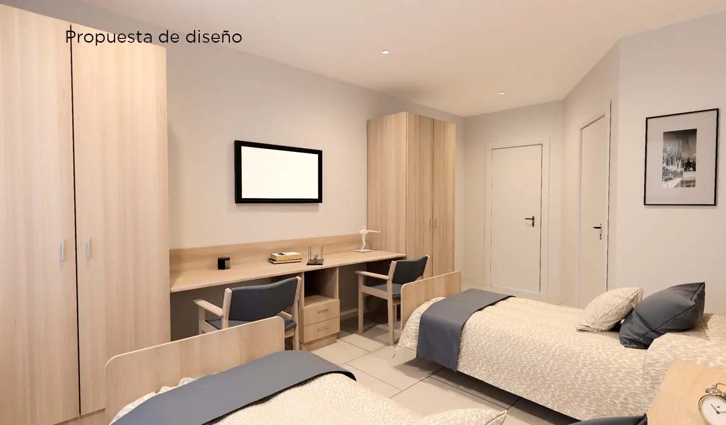 Residencia Amboage_Propuesta de diseño_Habitaciones