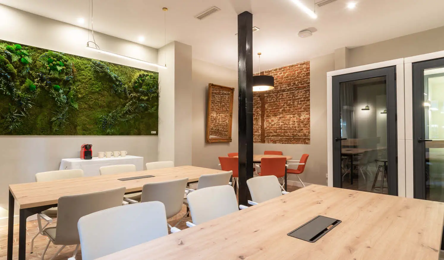 Apartamentos flexibles en Madrid_Zonas comunes en living