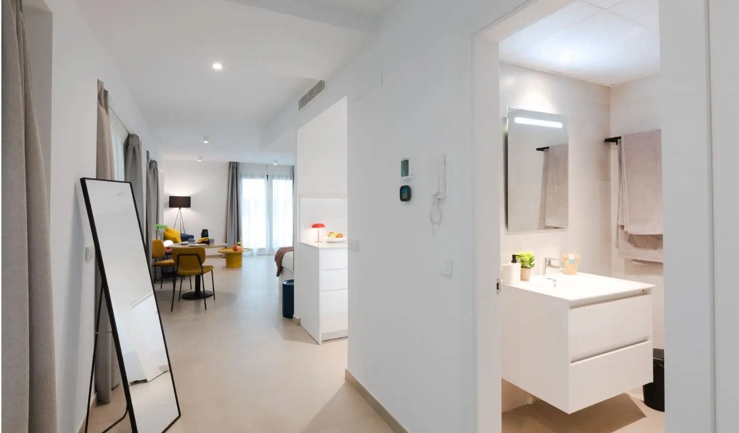 Estudio equipado en coliving Malaga
