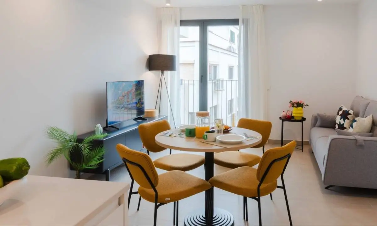 Detalles de equipamiento en apartamento Málaga