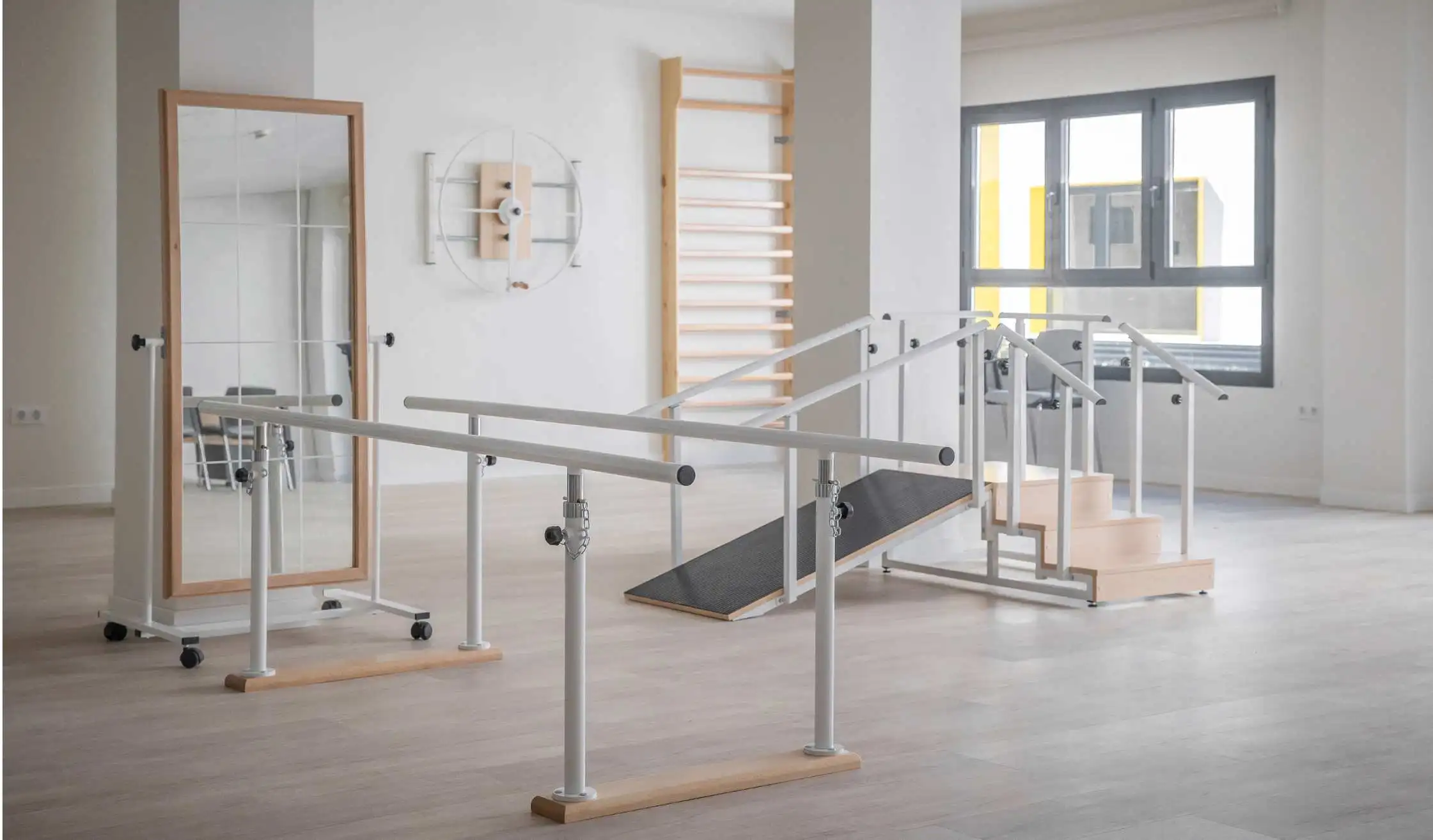 Gimnasio de rehabilitación para mayores