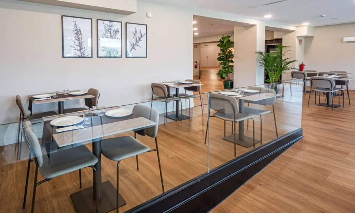 Comedor de desayunos en hotel en Galicia