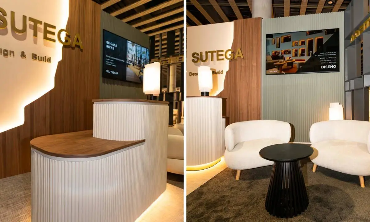 Mobiliario para stand en feria hotelera en Barcelona interihotel